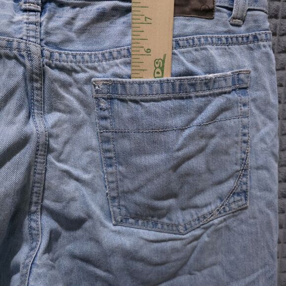 Converse Distressed Light Wash Jeans 36x30 VTG Y2K 90s Low Rise Workwear Grunge - Picture 13 of 16